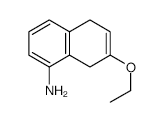 7-ETHOXY-5,8-DIHYDRONAPHTHALEN-1-AMINE structure, CAS 624729-65-3