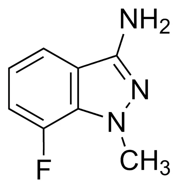 7-FLUORO-1-METHYL-1H-INDAZOLE structure, CAS 1187386-23-7