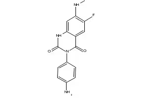7-FLUORO-6-NITROQUINAZOLINE-2,4(1H,3H)-DIONE structure, CAS 1007308-74-8