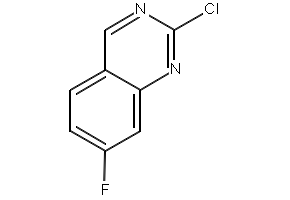 7-FLUOROQUINAZOLINE structure, CAS 16499-45-9