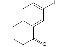 7-IODO-3,4-DIHYDRONAPHTHALEN-1(2H)-ONE structure, CAS 145485-31-0