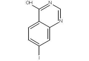 7-IODOQUINAZOLIN-4(1H)-ONE structure, CAS 202197-77-1
