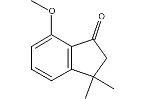 7-METHOXY-2,3-DIHYDRO-1H-INDEN-1-ONE structure, CAS 34985-41-6