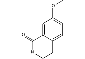 7-METHOXY-3,4-DIHYDROISOQUINOLIN-1(2H)-ONE structure, CAS 22246-04-4