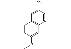 7-METHOXYQUINOLIN-3-YLAMINE structure, CAS 87199-83-5