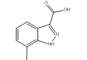 7-METHYL-1H-INDAZOLE-3-CARBOXYLIC ACID structure, CAS 1000340-53-3