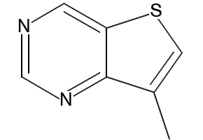 7-METHYLTHIENO[3,2-D]PYRIMIDINE structure, CAS 871013-26-2