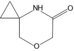 7-OXA-4-AZASPIRO[2.5]OCTAN-5-ONE structure, CAS 1100753-07-8