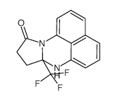 7A-(TRIFLUOROMETHYL)-8,9-DIHYDRO-7H-PYRROLO[1,2-A]PERIMIDIN-10(7AH)-ONE structure, CAS 1186629-87-7