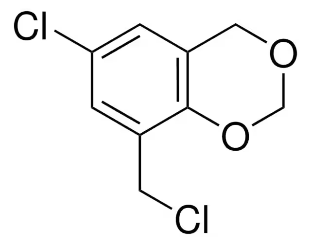 8-(CHLOROMETHYL)-6-FLUORO-4H-BENZO[D][1,3]DIOXINE structure, CAS 131728-94-4