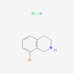 8-BROMO-1,2,3,4-TETRAHYDROISOQUINOLINE HYDROCHLORIDE structure, CAS 1159813-53-2