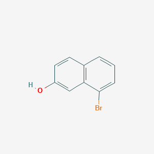 8-BROMONAPHTHALEN-2-OL structure, CAS 7385-87-7