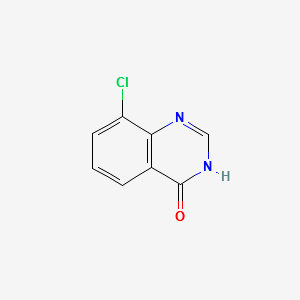 8-CHLOROQUINAZOLIN-4-OL structure, CAS 101494-95-5