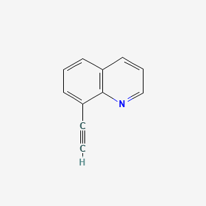 8-ETHYNYLQUINOLINE structure, CAS 103987-81-1