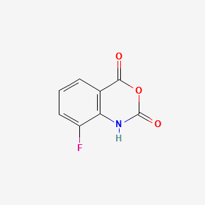 8-FLUORO-1H-BENZO[D][1,3]OXAZINE-2,4-DIONE structure, CAS 174463-53-7