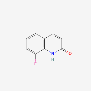 8-FLUOROQUINOLIN-2(1H)-ONE structure, CAS 71738-83-5