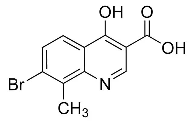 8-HYDROXY-2-METHYLQUINOLINE-4-CARBOXYLIC ACID structure, CAS 14788-40-0