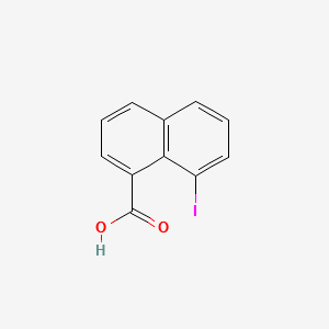 8-IODO-1-NAPHTHOIC ACID structure, CAS 13577-19-0