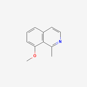8-METHOXY-1-METHYLISOQUINOLINE structure, CAS 1231948-70-1