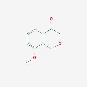 8-METHOXYISOCHROMAN-4-ONE structure, CAS 412018-72-5