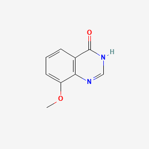 8-METHOXYQUINAZOLIN-4-OL structure, CAS 16064-27-0