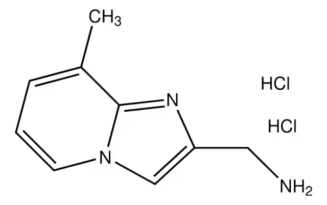 8-METHYL-2-(PYRIDIN-2-YL)IMIDAZO[1,2-A]PYRIDIN-3-AMINE structure, CAS 1216061-95-8
