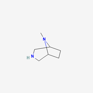 8-METHYL-3,8-DIAZABICYCLO[3.2.1]OCTANE structure, CAS 51102-42-2