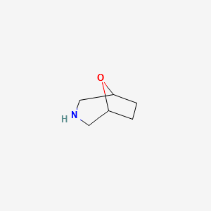 8-OXA-3-AZABICYCLO[3.2.1]OCTANE structure, CAS 280-13-7
