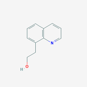 8-QUINOLINEETHANOL structure, CAS 73048-42-7