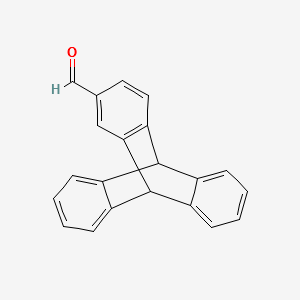 9,10-DIHYDRO-9,10-[1,2]BENZENOANTHRACENE-2-CARBALDEHYDE structure, CAS 38303-29-6
