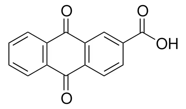 9,10-DIOXO-9,10-DIHYDROANTHRACENE-2-CARBOXYLIC ACID structure, CAS 117-78-2