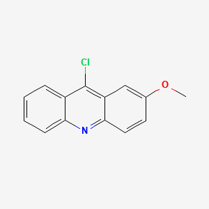 9-CHLORO-2-METHOXYACRIDINE structure, CAS 16492-13-0