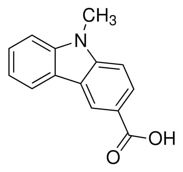 9-METHYL-9H-CARBAZOLE-3-CARBOXYLIC ACID structure, CAS 89374-79-8