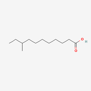 9-METHYLUNDECANOIC ACID structure, CAS 17001-17-1
