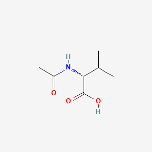 AC-D-VAL-OH structure, CAS 17916-88-0
