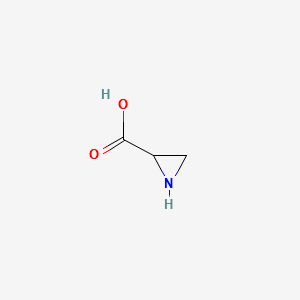 AZIRIDINE-2-CARBOXYLIC ACID structure, CAS 54080-06-7