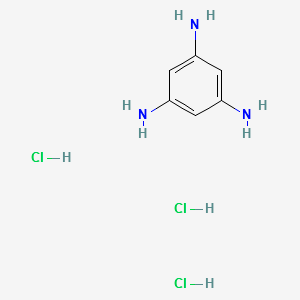 BENZENE-1,3,5-TRIAMINE TRIHYDROCHLORIDE structure, CAS 638-09-5