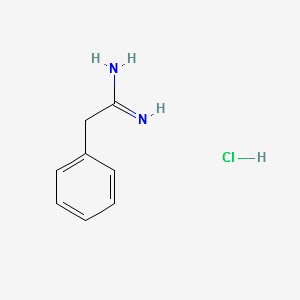 BENZENEETHANIMIDAMIDE structure, CAS 2498-46-6