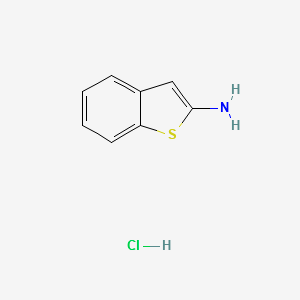 BENZO[B]THIOPHEN-2-AMINE HYDROCHLORIDE structure, CAS 13584-65-1
