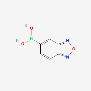 BENZO[C][1,2,5]OXADIAZOL-5-YLBORONIC ACID structure, CAS 426268-09-9