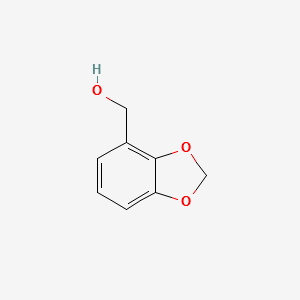 BENZO[D][1,3]DIOXOL-4-YLMETHANOL structure, CAS 769-30-2