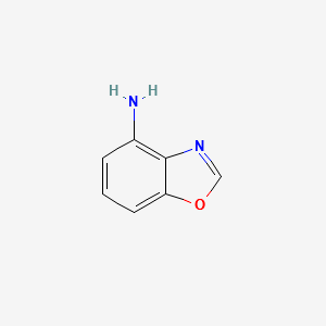 BENZO[D]OXAZOL-4-AMINE structure, CAS 163808-09-1