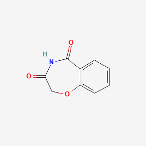 BENZO[F][1,4]OXAZEPINE-3,5(2H,4H)-DIONE structure, CAS 14151-88-3