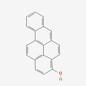 BENZO[PQR]TETRAPHEN-3-OL structure, CAS 13345-21-6