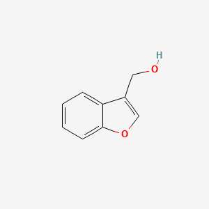 BENZOFURAN-3-YLMETHANOL structure, CAS 4687-23-4