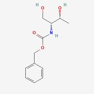 BENZYL ((2R,3R)-1,3-DIHYDROXYBUTAN-2-YL)CARBAMATE structure, CAS 71811-27-3