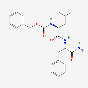 BENZYL ((S)-1-(((S)-1-AMINO-1-OXO-3-PHENYLPROPAN-2-YL)AMINO)-4-METHYL-1-OXOPENTAN-2-YL)CARBAMATE structure, CAS 13171-96-5