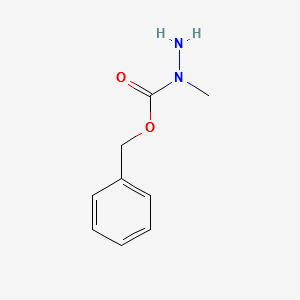 BENZYL 1-METHYLHYDRAZINECARBOXYLATE structure, CAS 37519-04-3