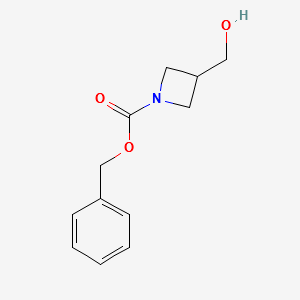 BENZYL 3-(HYDROXYMETHYL)AZETIDINE-1-CARBOXYLATE structure, CAS 618446-42-7