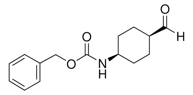 BENZYL 4-FORMYLCYCLOHEXYLCARBAMATE structure, CAS 170737-41-4